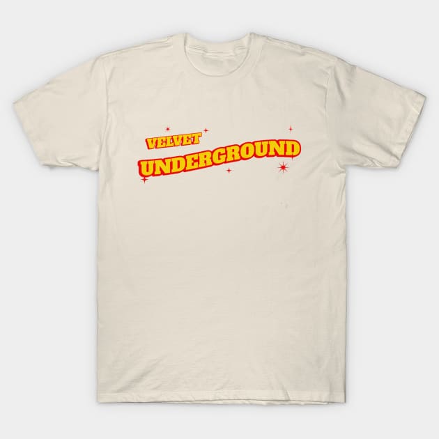 Velvet Underground T-Shirt by Apparel Sayang Sama Baju